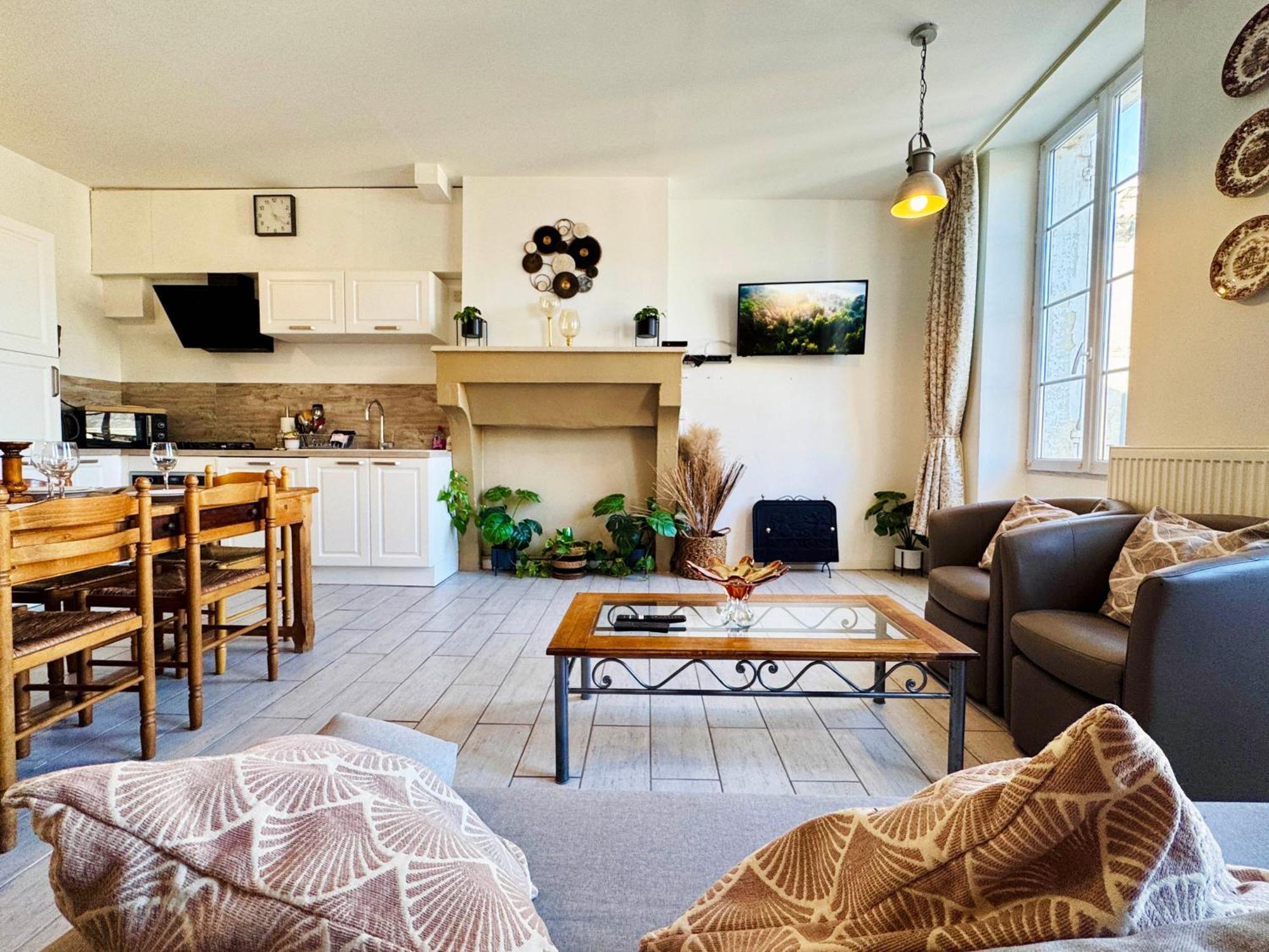 Maison De Ville Au Coeur D'Une Bastide Historique Monsegur  ภายนอก รูปภาพ